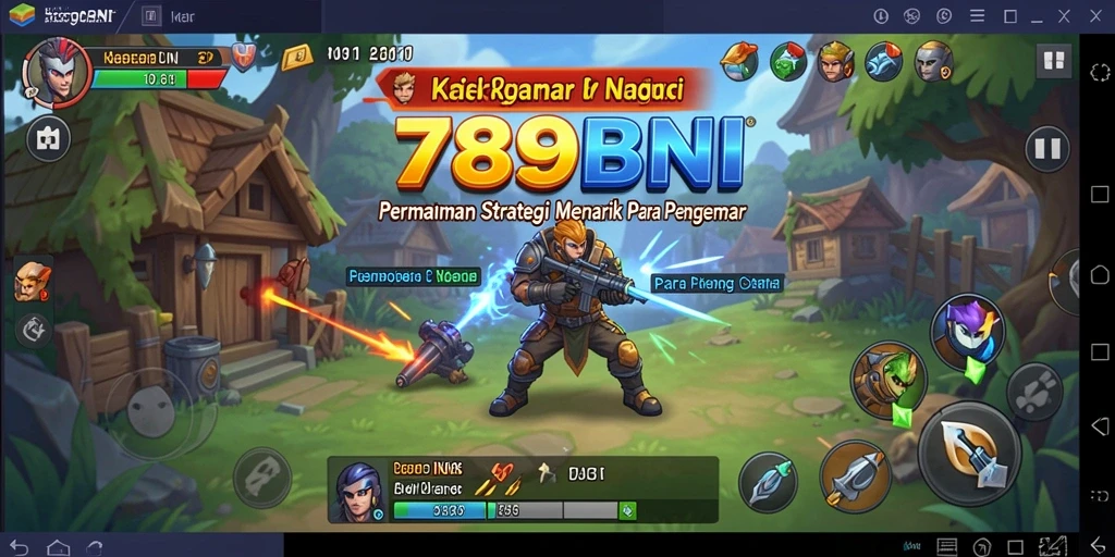 Tampilan menakjubkan dari gameplay 789BNI yang penuh strategi.