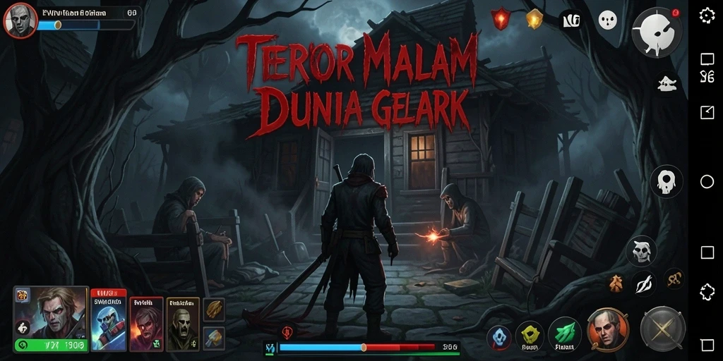 Tampilan gameplay FW66 yang menegangkan dan penuh kegelapan.