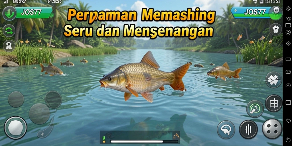 Tangkapan ikan besar di permainan JOS77.