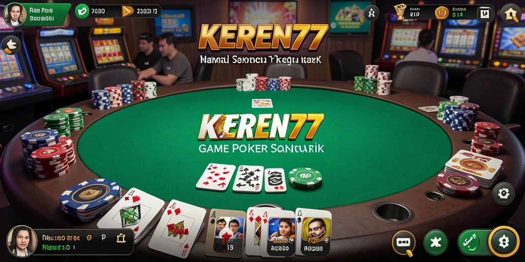 Tampilan gameplay KEREN77 dengan aksi seru dan menegangkan.