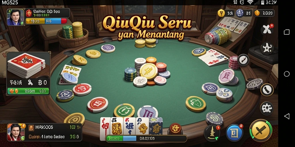 Tampilan gameplay menarik dari MG525 QiuQiu.