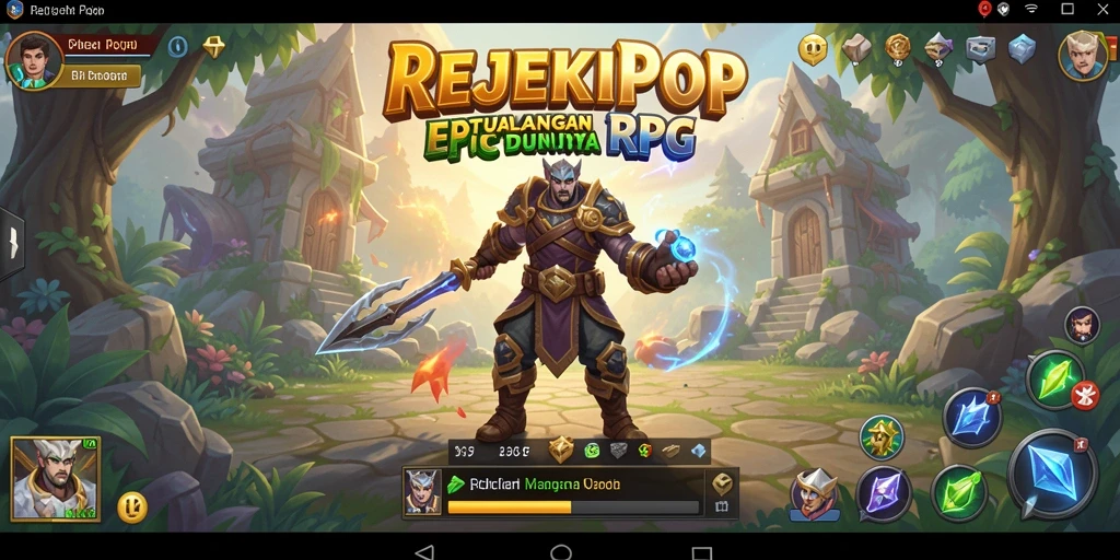 Gameplay menarik saat menjelajahi dunia REJEKIPOP.