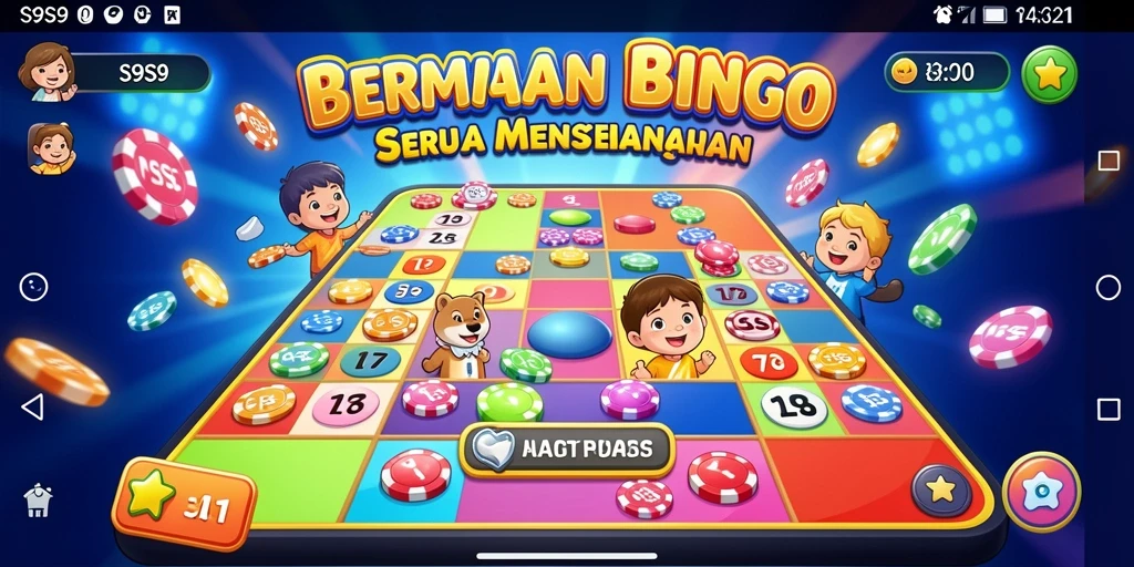 Tangkapan layar S9S9 menampilkan keseruan permainan Bingo yang memikat.